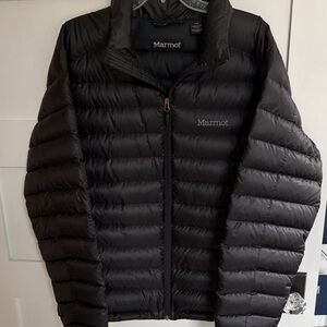 Marmot Quilted Black Jacket